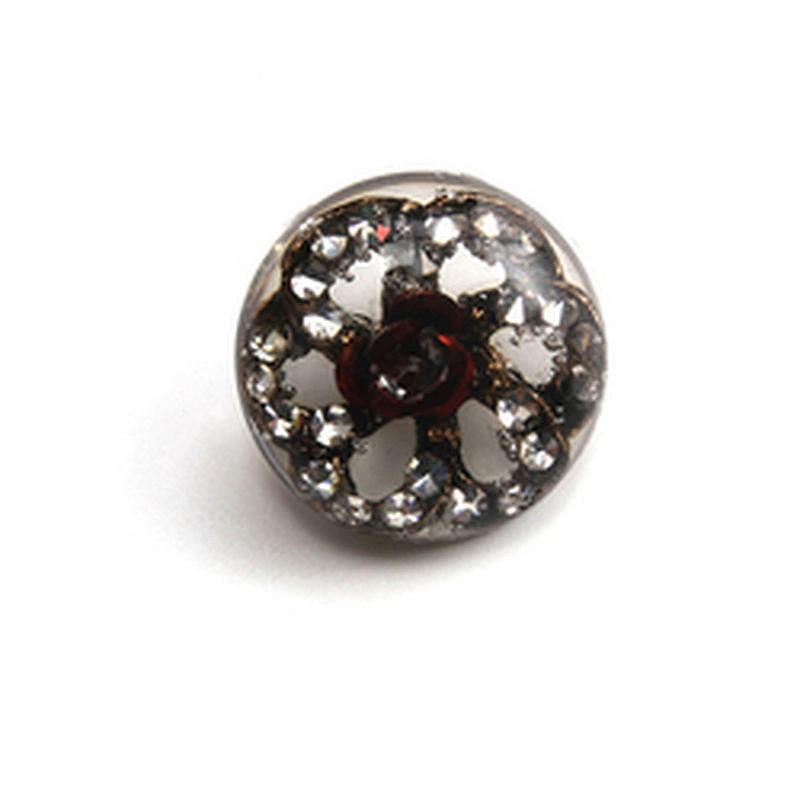 Coat buttons ,European and American style clothing rhinestone buttons crystal pearl clothing accessories wholesale butt,