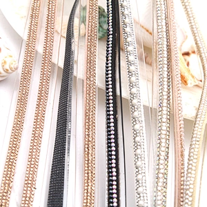 Wholesale Rhinestone by  Shoes Slippers Sandals Accessories transparent upper for sandal women PVC