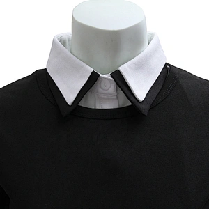 Korean version versatile black and white false collar shirt false collar women's clothing accessories shawl cravat