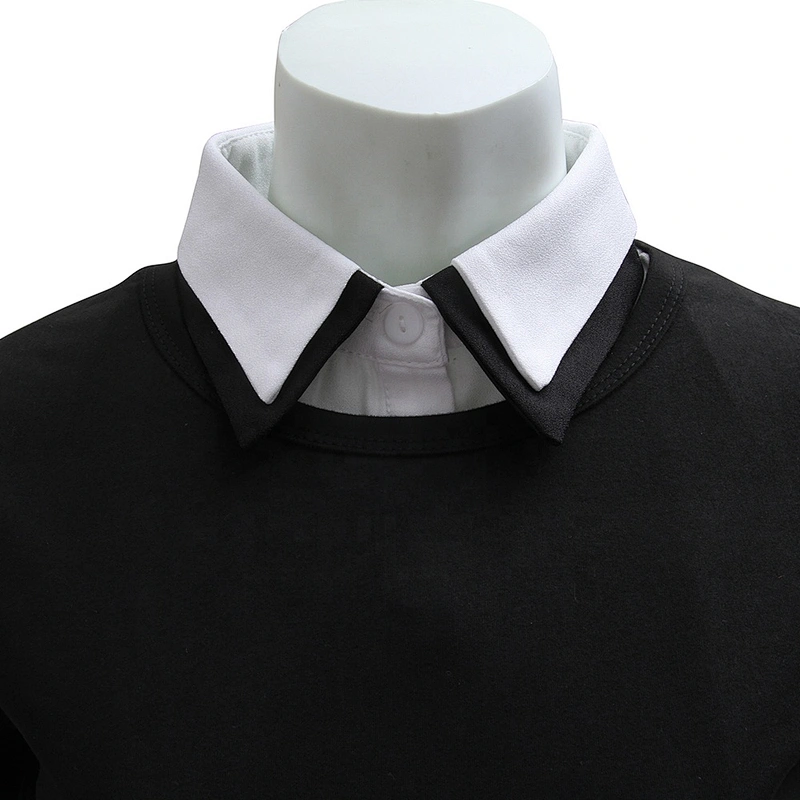 Korean version versatile black and white false collar shirt false collar women's clothing accessories shawl cravat