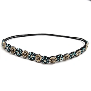 European and American fashion ethnic minority style of the trend of elastic hair belt o-ring plisse headband