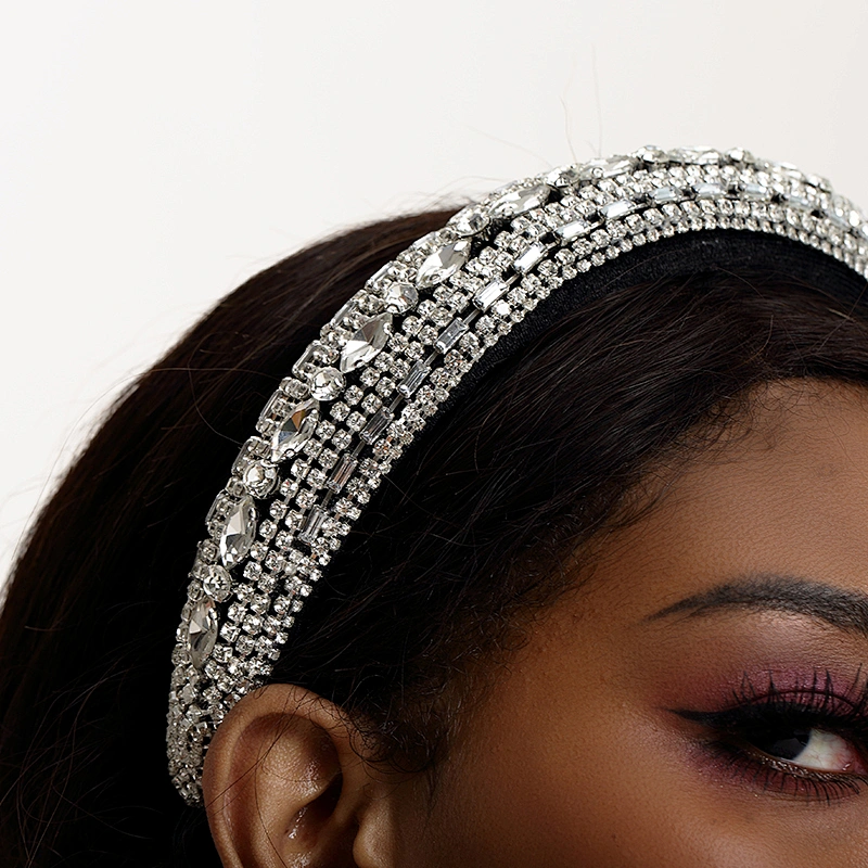 Popular high quality hair band women Wholesale rhinestone headbands Hairbands hairband hair accessories