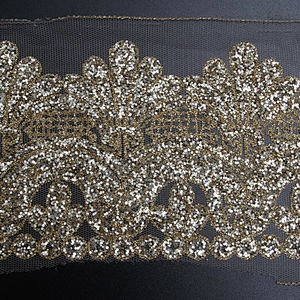 Fashion hand bronzing manual bar code lace clothing accessories