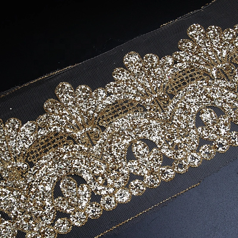 Fashion hand bronzing manual bar code lace clothing accessories