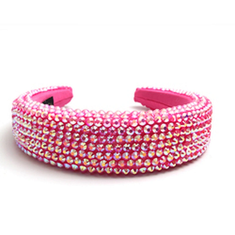 wholesale Multi Color Crystal And Rhinestone Cup chain Decorated Headbands girls Hairbands WOMEN HEADBAND