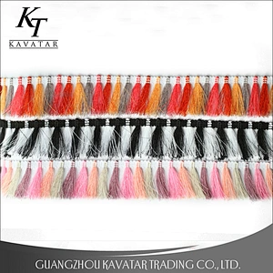 Kavatar Wholesale Small Decorative Garment fashion Tassel Fringe