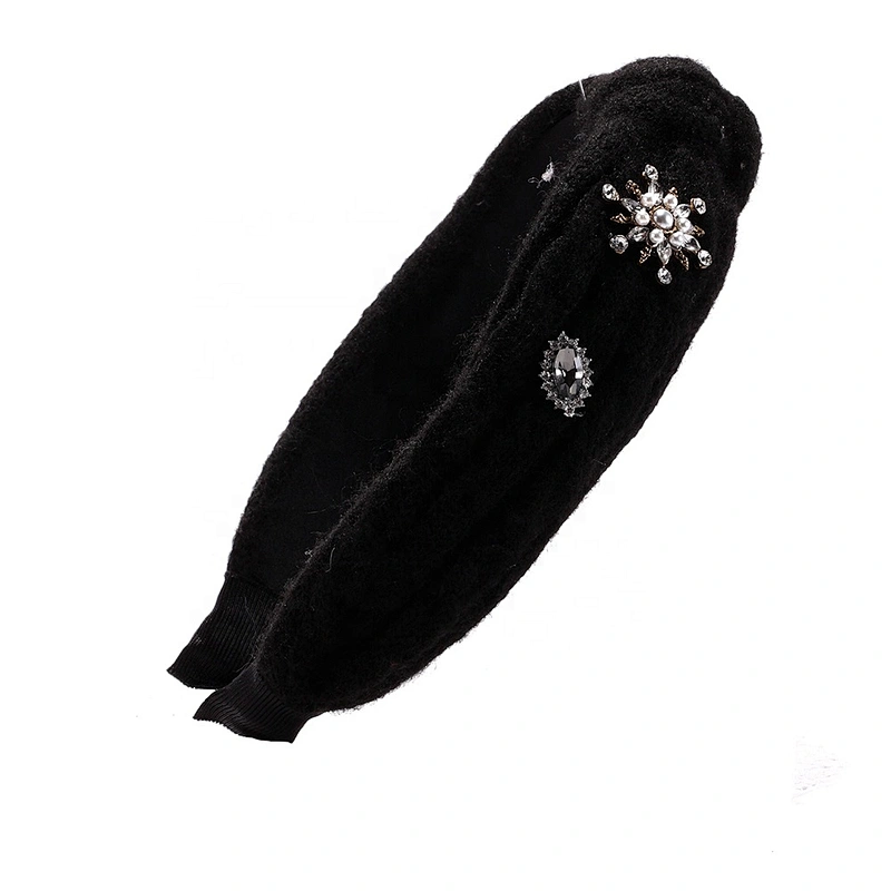wholesale hair accessories girls rhinestone pearl Hair band fashion Customize designer hairband women headband
