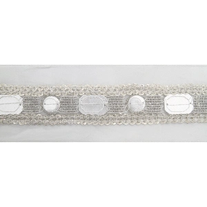 kavatar  wholesale new Handmade Bead lace Embroidered Tulle Trim wedding with Accessories Beads Rhinestones