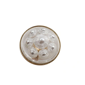 European and American style clothing rhinestone buttons crystal pearl clothing accessories wholesale butt,crystal button