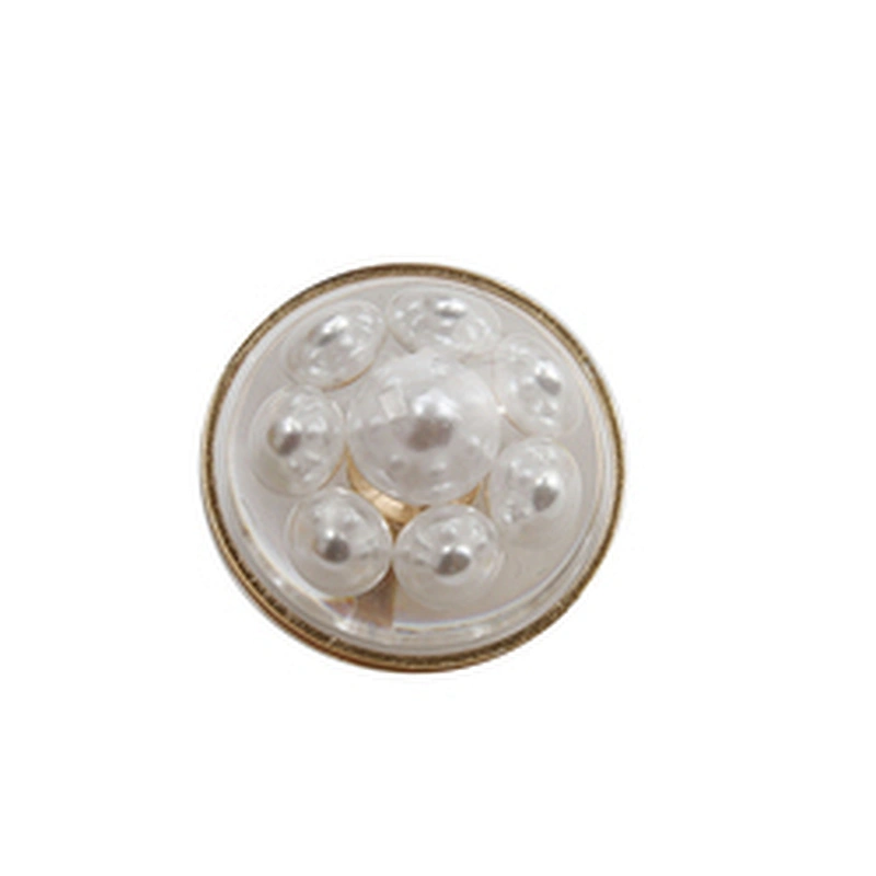 European and American style clothing rhinestone buttons crystal pearl clothing accessories wholesale butt,crystal button