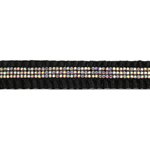 Wholesale Rhinestone by  Shoes Slippers Sandals Accessories upper for sandal women Cotton lace trim