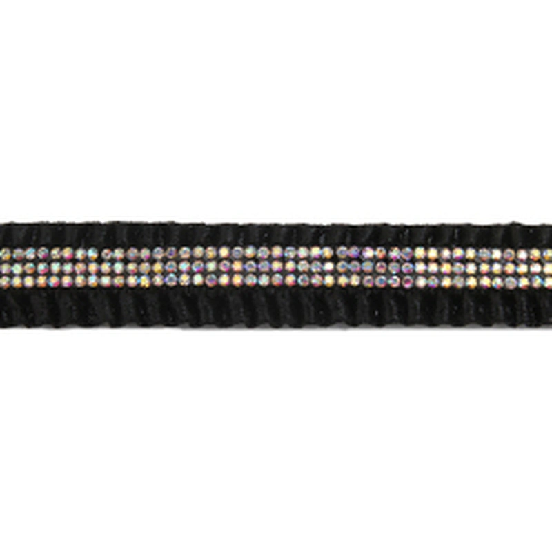 Wholesale Rhinestone by  Shoes Slippers Sandals Accessories upper for sandal women Cotton lace trim