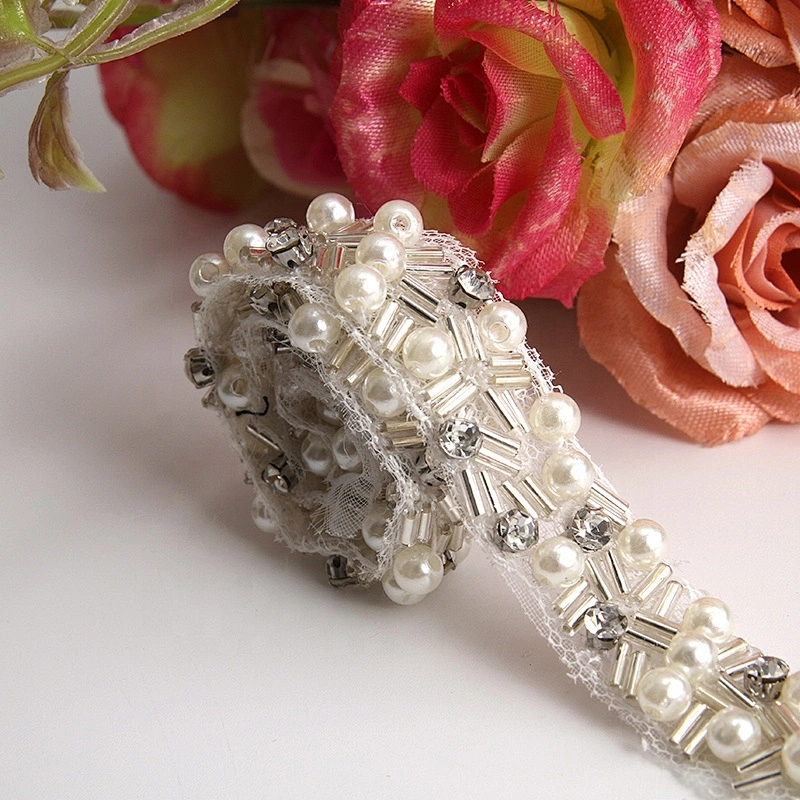 Kavatar beaded trim by the yard wholesale beaded trim