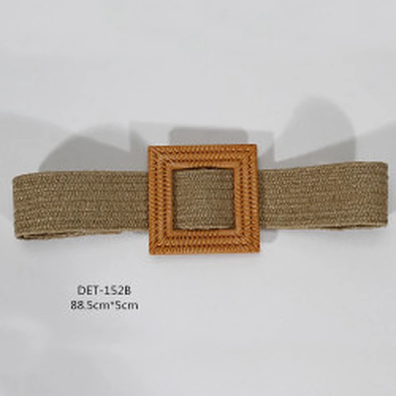 Wholesale 88.5cm Synthetic Women Garment Decoration Elastic Woven Fabric Waistbelt