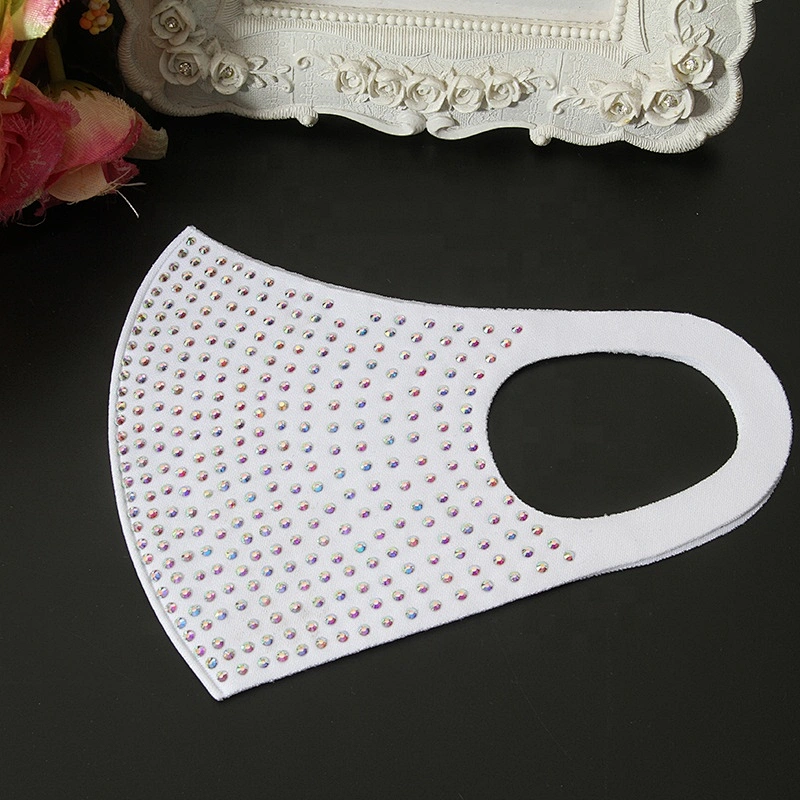 wholesale warm dust and wind proof cotton party accessories masked PM 2.5 fashion  rhinestone face masked