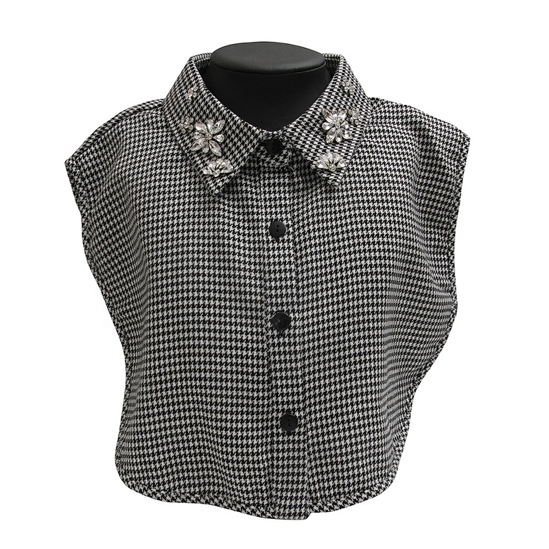 Fake collar Autumn summer winter shirt  false  collar versatile Korean shirt lace floral
