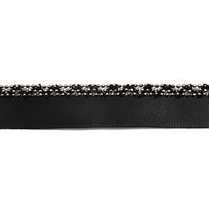 Wholesale Chain lace trim beaded 1.3 cm Sew-On lace trim Ribbons Lace trimmings for clothes Webbing Accessories