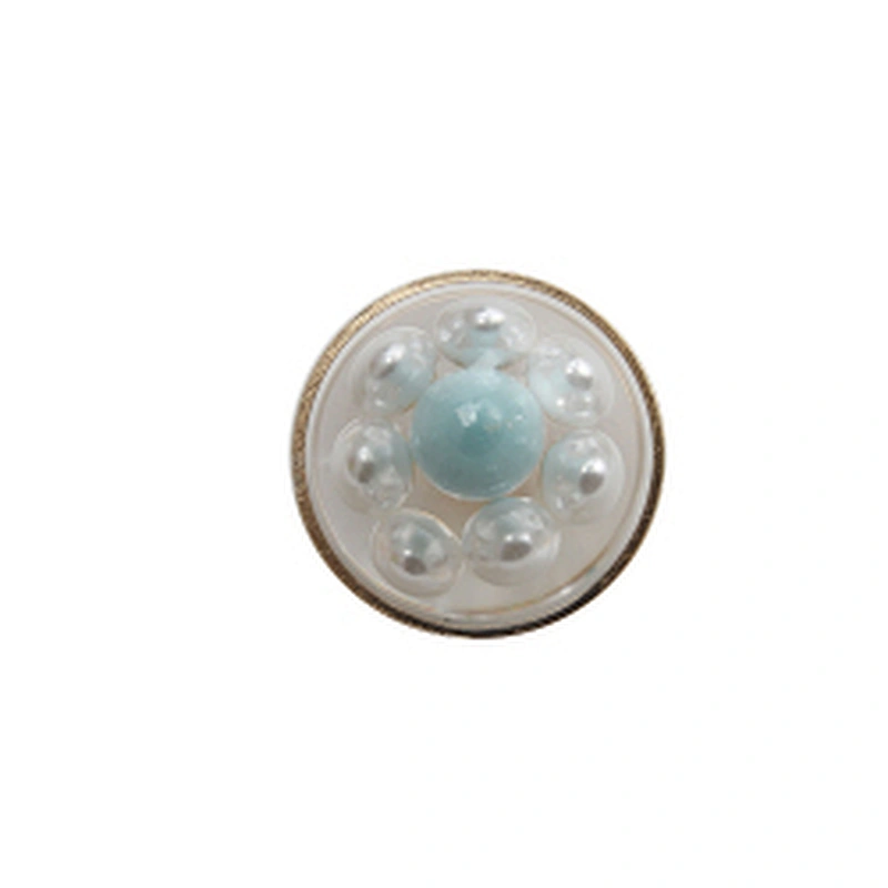 European and American style clothing rhinestone buttons crystal pearl clothing accessories wholesale butt,crystal button