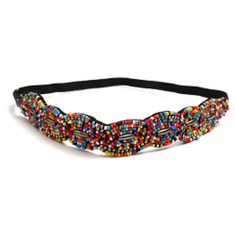 European and American fashion ethnic minority style of the trend of elastic hair belt o-ring plisse headband
