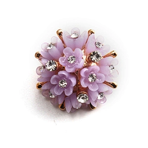 Fashionable rhinestone garment accessories buttons Copper buttons coat garment buttons