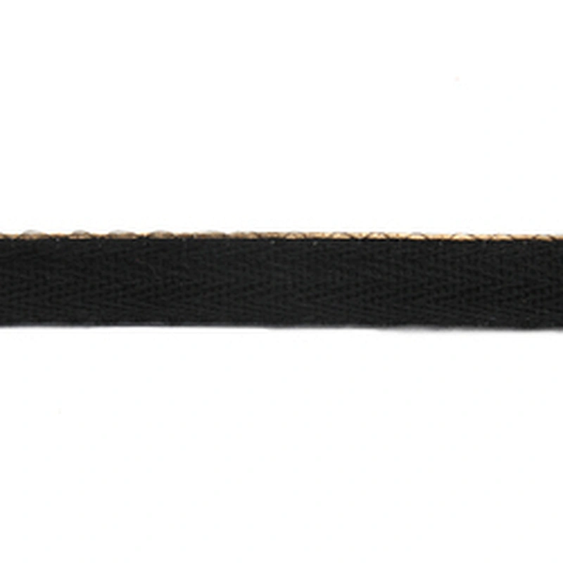 Wholesale Chain lace trim Golden Sequins 1.2 cm Sew-On Trimming ribbon  herringbone tape Design trimmings for dresses