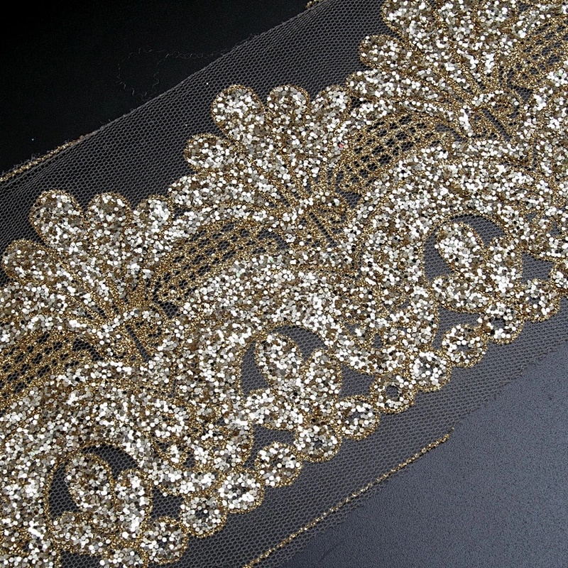 Fashion hand bronzing manual bar code lace clothing accessories