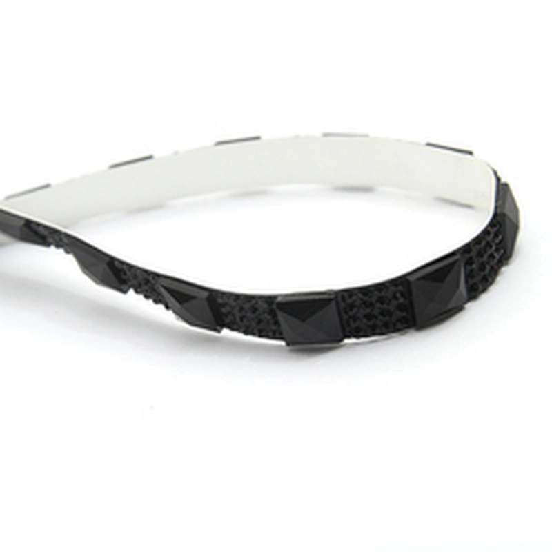 wholesale hot fix tape with rhinestone hot fix trimming chain glitter trim for DIY garment dresses Accessories