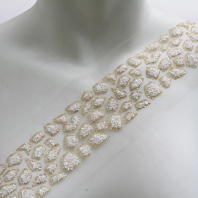 Fashion hand bronzing manual bar code lace clothing accessories