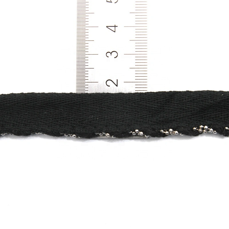 Wholesale Chain lace trim Beaded 1.5 cm Sew-On Trimming ribbon Design herringbone tape trims for clothing
