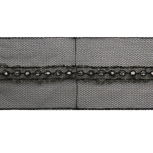kavatar  wholesale new Handmade Bead lace Embroidered Tulle Trim wedding with Accessories Beads Rhinestones