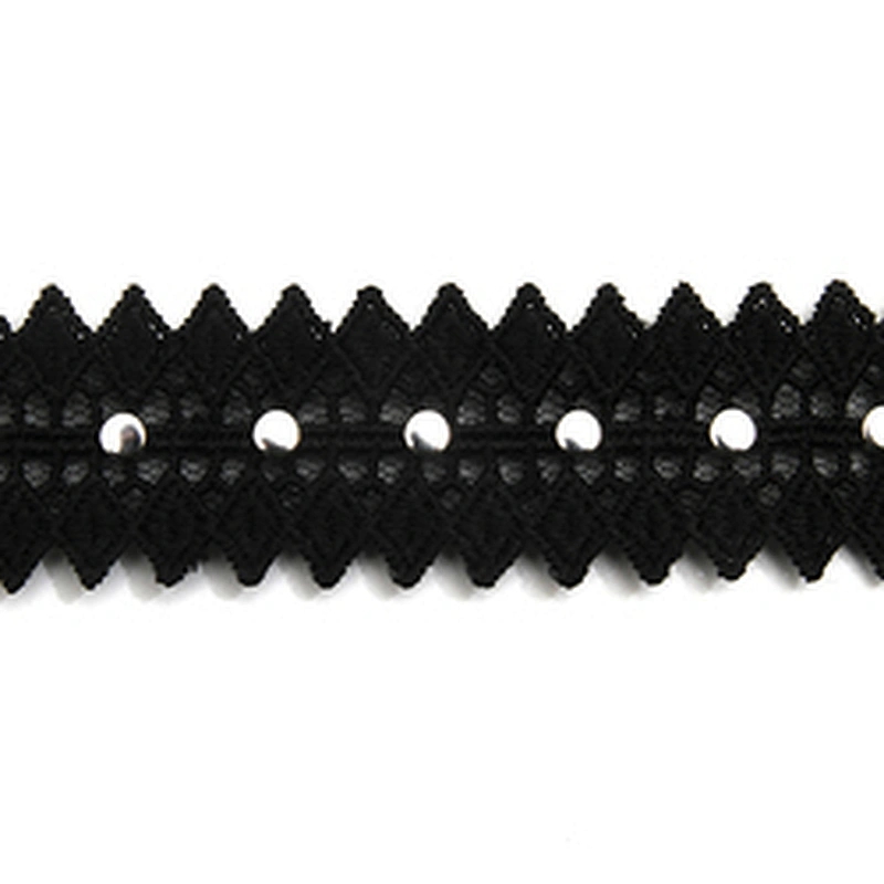 Wholesale 3cm Studs trim ribbon diy handmade costume dress sewing bead lace trim Design Rivets Trims