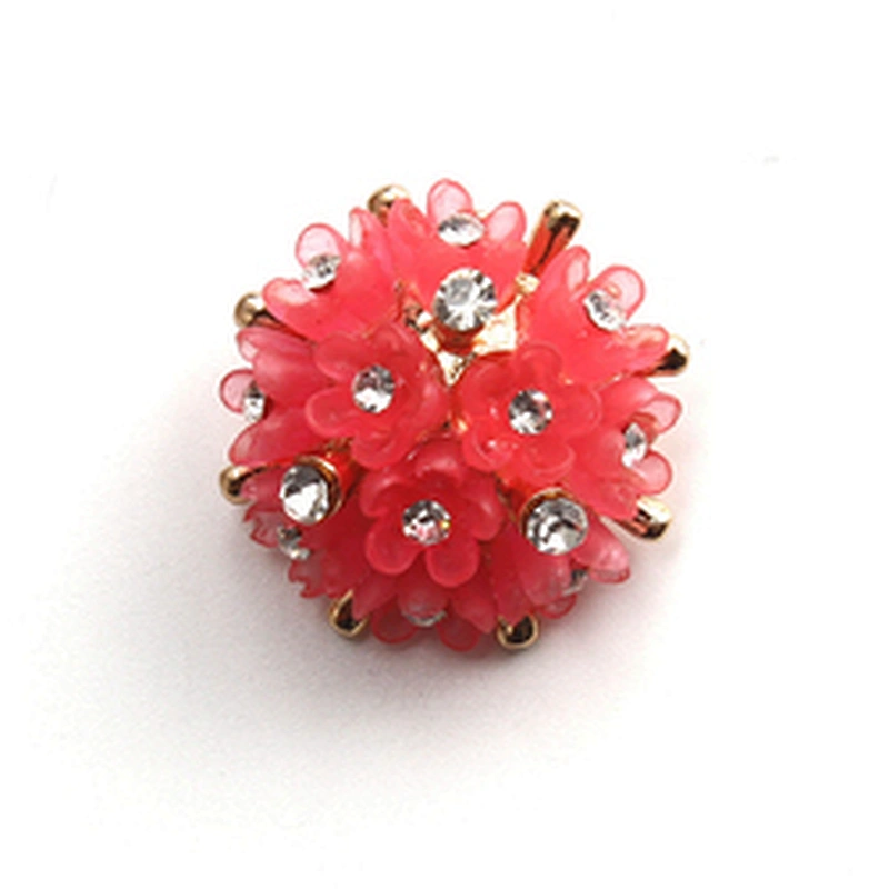 Fashionable rhinestone garment accessories buttons Copper buttons coat garment buttons