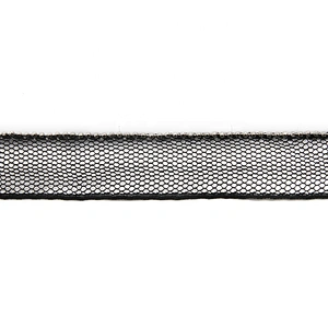 Wholesale Chain lace trim beaded 1.3 cm Sew-On lace trim Polyester net mesh Lace trimmings for clothes  Accessories