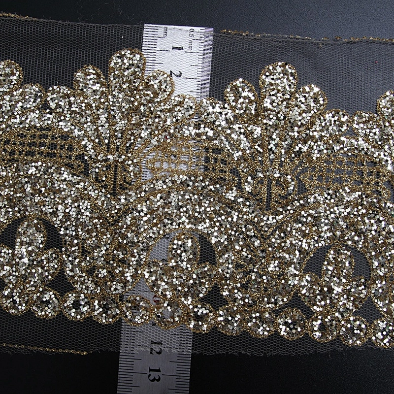 Fashion hand bronzing manual bar code lace clothing accessories