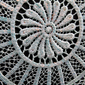 Factory supplies water - soluble bead embroidery clothing accessories lace embroidery fabric sequins decoration