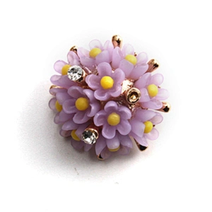 Fashionable rhinestone garment accessories buttons Copper buttons coat garment buttons