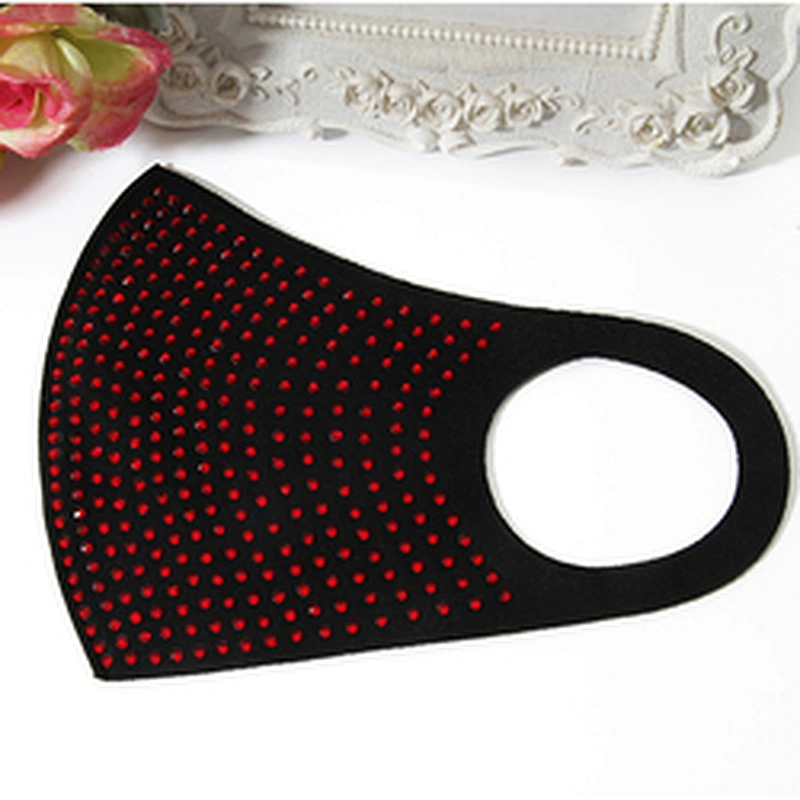 wholesale warm dust and wind proof cotton party accessories masked PM 2.5 fashion  rhinestone face masked