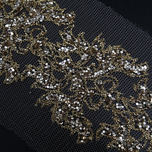 Fashion hand bronzing manual bar code lace clothing accessories
