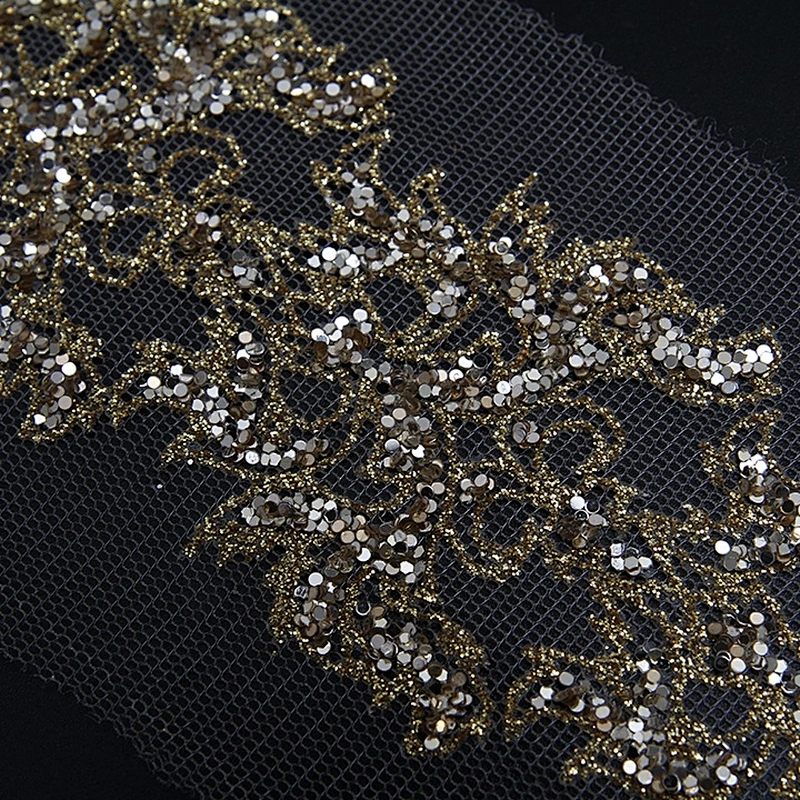 Fashion hand bronzing manual bar code lace clothing accessories