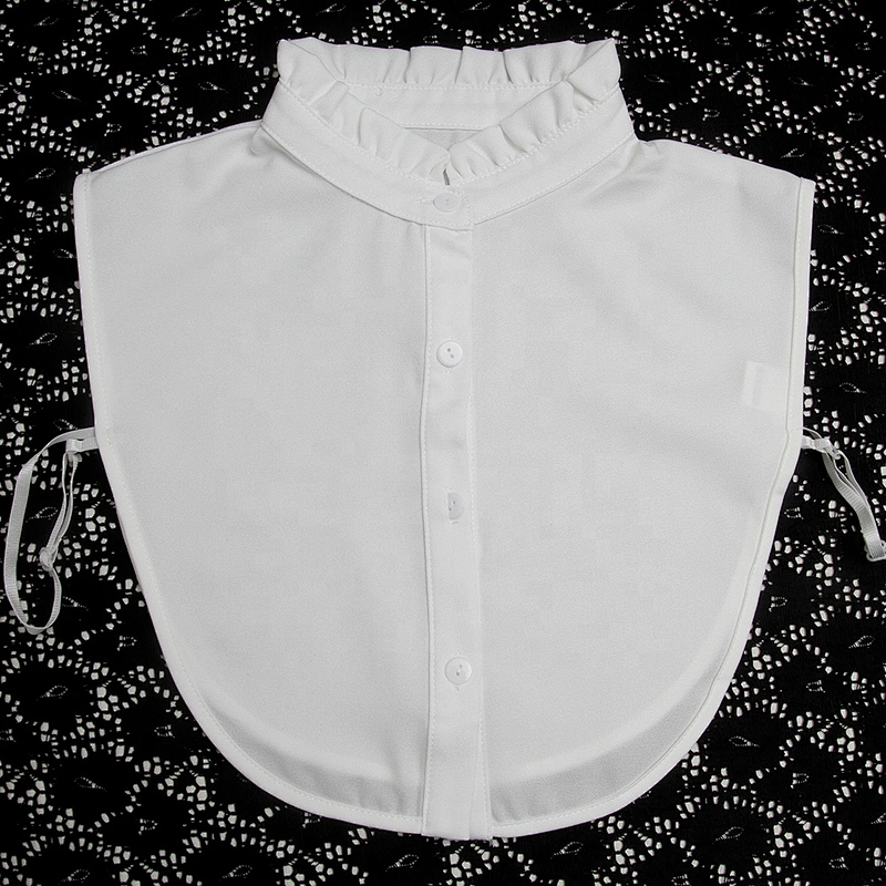 The Korean version of the removable collar dress and shirt for women in the workplace is available from stock
