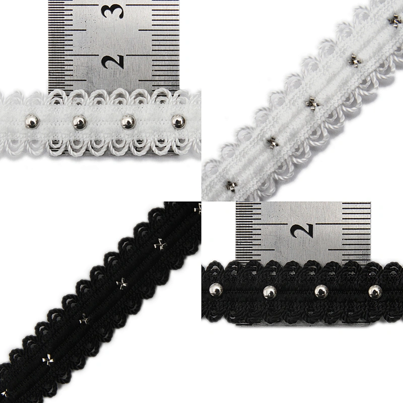 wholesale garment rivets Trimming lace trim Sew on fabric Design rivets for bags fashion custom flat rivet studs