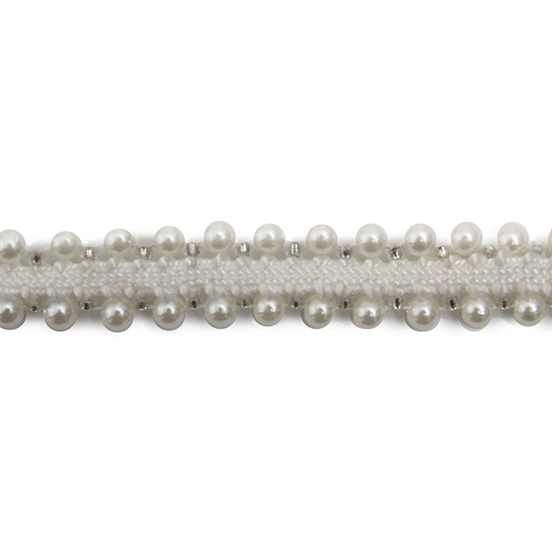 kavatar  wholesale new Handmade Bead lace Embroidered Tulle Trim wedding with Accessories Beads Crystals & Rhinestones
