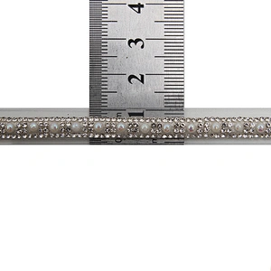 Wholesale Rhinestone by  Shoes Slippers Sandals Accessories transparent upper for sandal women PVC