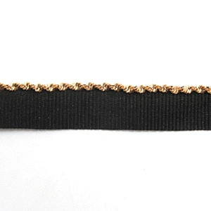 Wholesale Chain lace trim sequins 1.2 cm Sew-On lace trim Polyester Lace trimmings for clothes  Accessories  Cotton