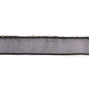 Wholesale Chain lace trim beaded 1.1 cm Sew-On lace trim Polyester net mesh Lace trimmings for clothes  Accessories