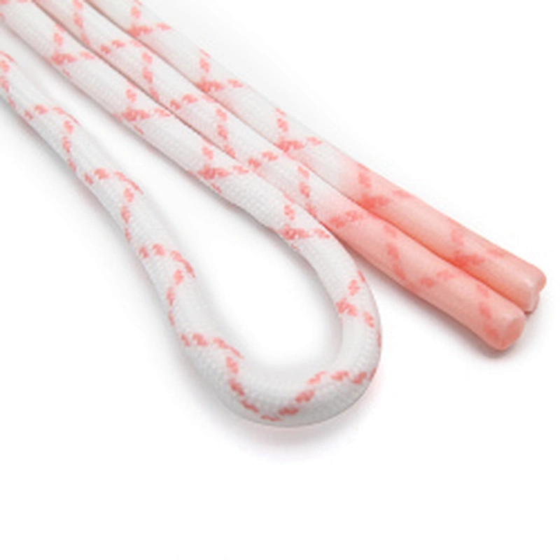 Wholesale  Cords Polyester Garment Drawstring rope Hoodie Rope flat rope Custom Garment Accessories Fashion Silicone End Tips