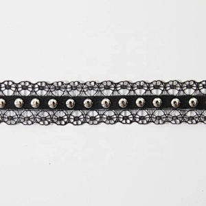 bead lace trim  beaded ribbon trim  Design Lace Trims