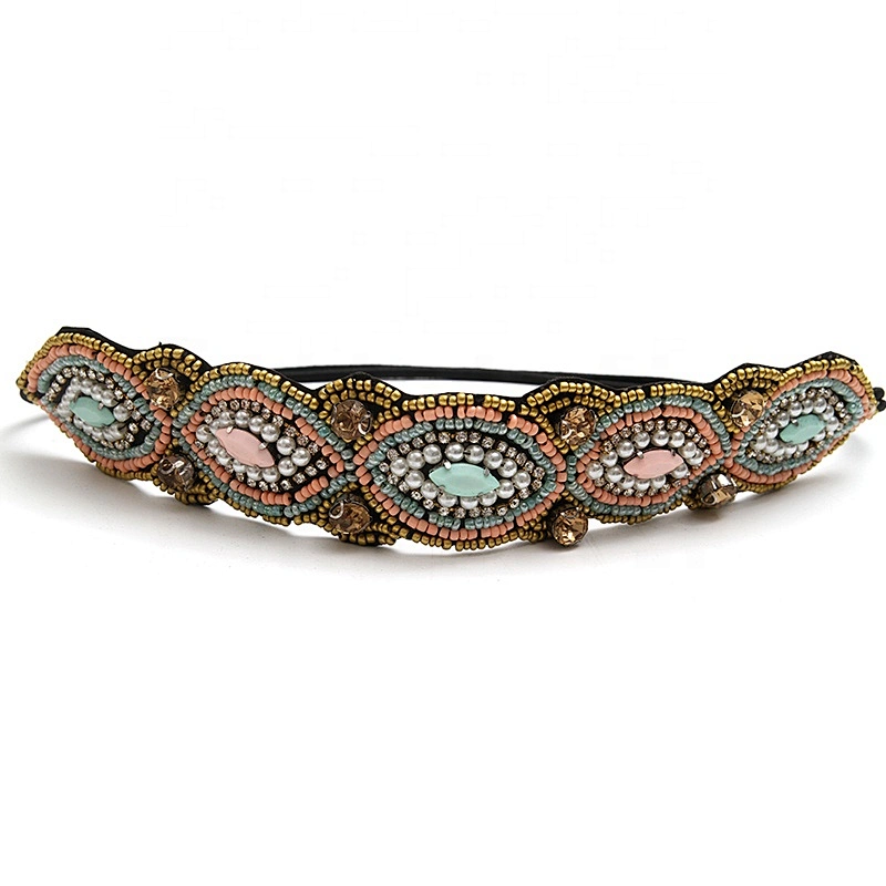 European and American fashion ethnic minority style of the trend of elastic hair belt o-ring plisse headband