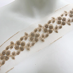 Fashion hand bronzing manual bar code lace clothing accessories