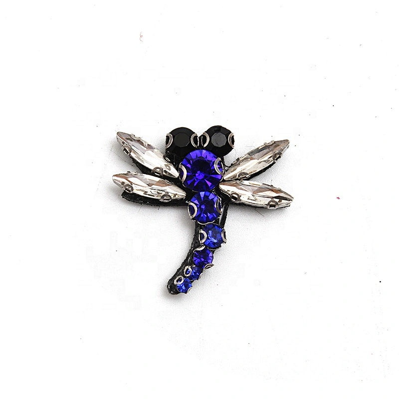 Christmas Cherry Flower Decorative Sew on Rhinestone Beaded Patches Wholesale patches for clothing